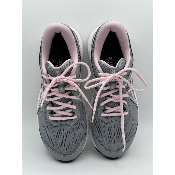 Asics Gel-Contend 7 Women's Size 10 Wide Running Sneakers 1012A910 Pink Gray - Picture 8 of 15